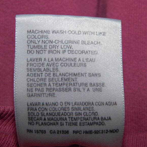 Vintage Womens XL Dusty Rose / Pink Girls Friendship Embroidered Sweatshirt - Picture 4 of 9